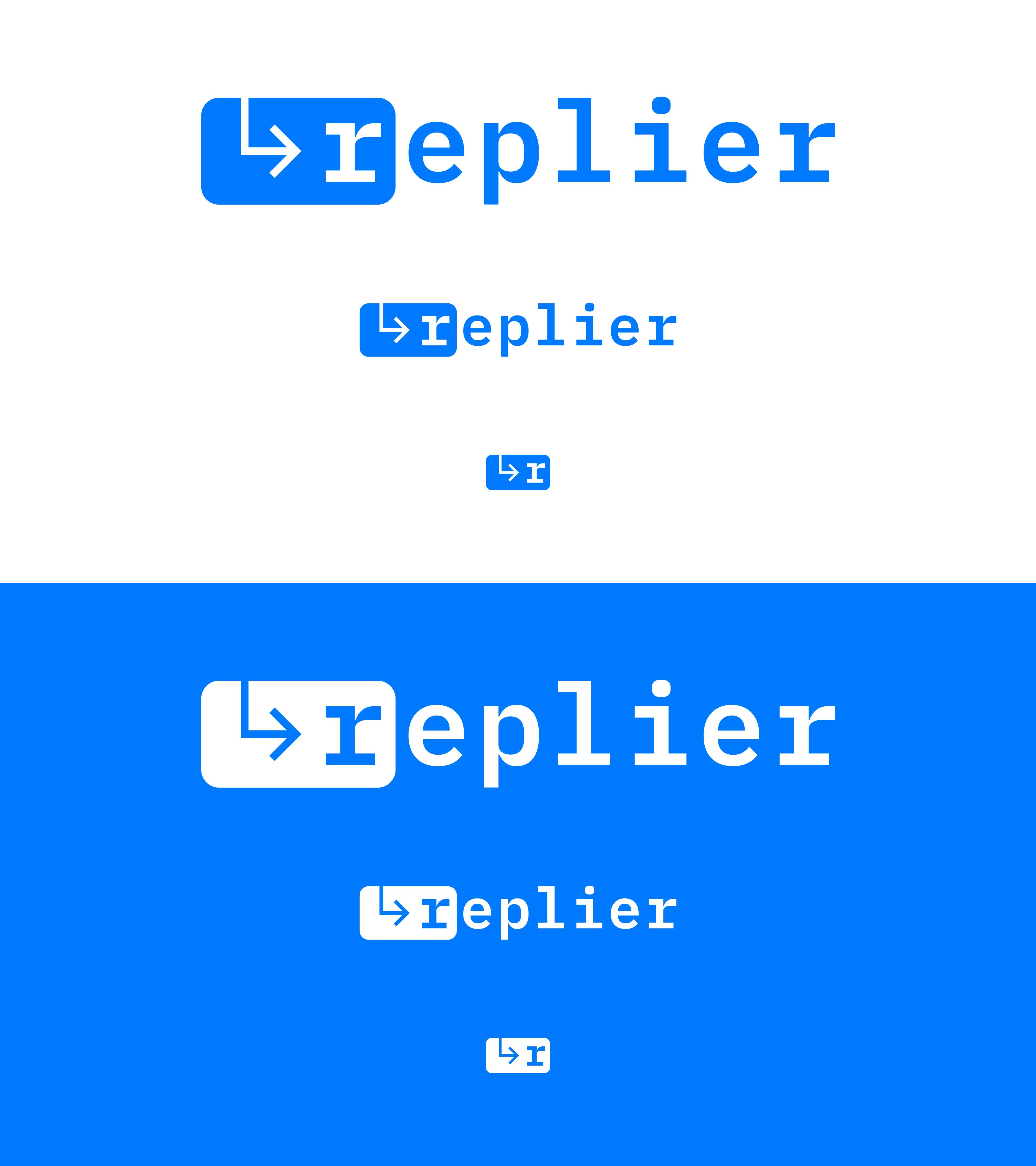 Replier logotype